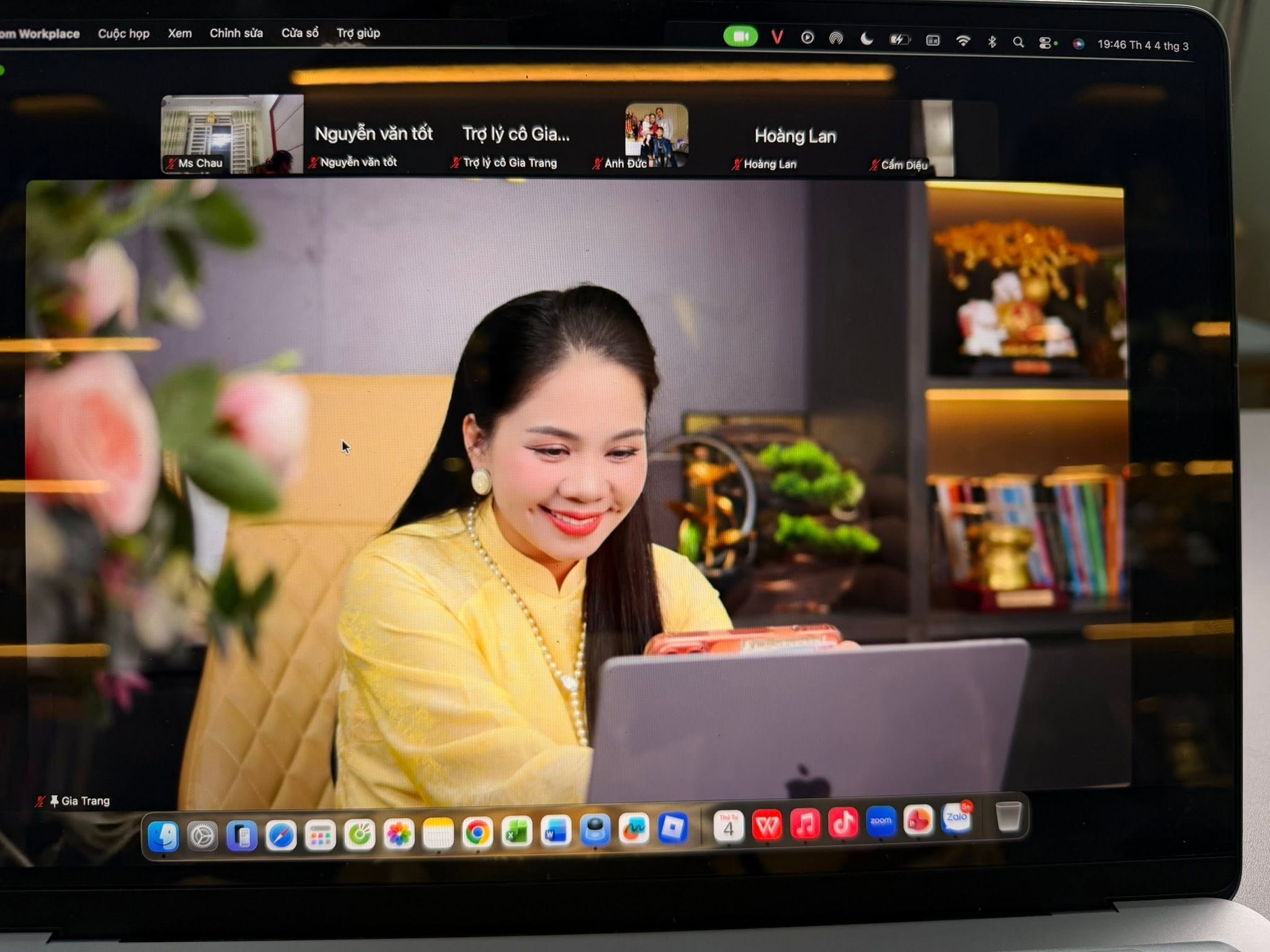 Lớp học Zoom GAT Academy — hàng tuần